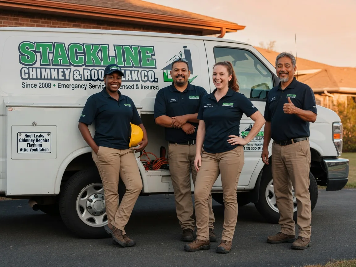 Chimney flashing repair company in Linden, WI
